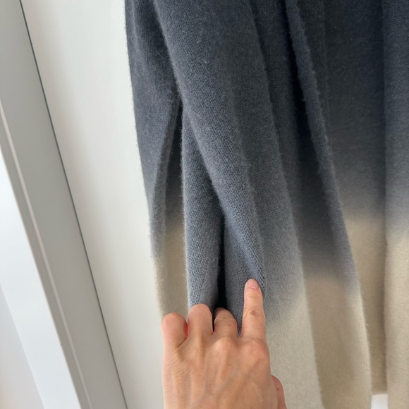 Frenckenberger Nobel Frost XL Ombré Cashmere Cardigan - Picture 4 of 5